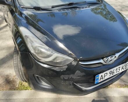 Черный Хендай Элантра, объемом двигателя 1.6 л и пробегом 2 тыс. км за 9500 $, фото 3 на Automoto.ua