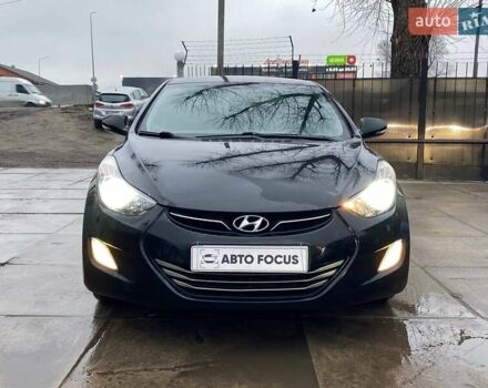 Черный Хендай Элантра, объемом двигателя 1.8 л и пробегом 221 тыс. км за 8990 $, фото 1 на Automoto.ua