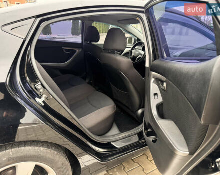 Черный Хендай Элантра, объемом двигателя 1.8 л и пробегом 130 тыс. км за 7300 $, фото 11 на Automoto.ua