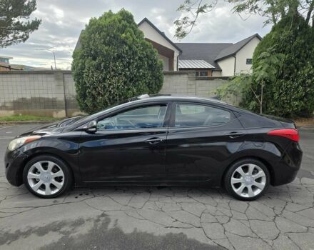 Черный Хендай Элантра, объемом двигателя 1.8 л и пробегом 88 тыс. км за 6900 $, фото 2 на Automoto.ua