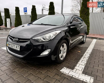 Черный Хендай Элантра, объемом двигателя 1.8 л и пробегом 130 тыс. км за 7300 $, фото 1 на Automoto.ua