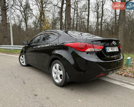 Черный Хендай Элантра, объемом двигателя 1.8 л и пробегом 140 тыс. км за 10900 $, фото 1 на Automoto.ua