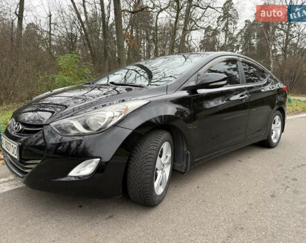 Черный Хендай Элантра, объемом двигателя 1.8 л и пробегом 140 тыс. км за 10900 $, фото 9 на Automoto.ua