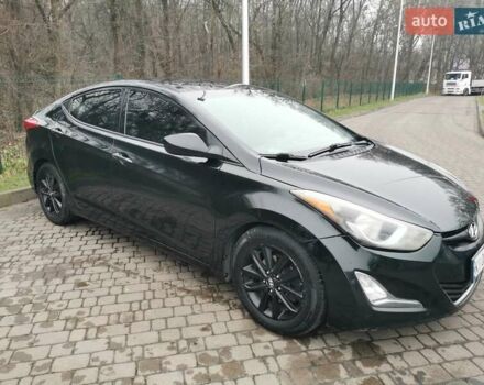 Черный Хендай Элантра, объемом двигателя 1.8 л и пробегом 244 тыс. км за 6950 $, фото 2 на Automoto.ua