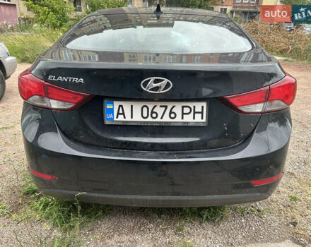 Чорний Хендай Елантра, об'ємом двигуна 1.8 л та пробігом 165 тис. км за 10000 $, фото 3 на Automoto.ua