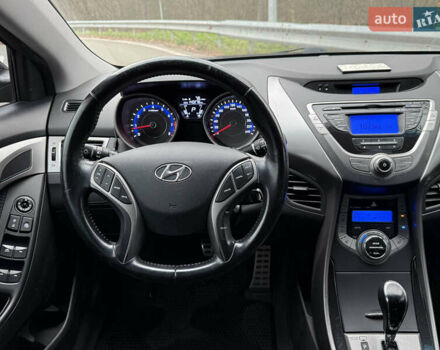 Черный Хендай Элантра, объемом двигателя 1.8 л и пробегом 140 тыс. км за 10900 $, фото 2 на Automoto.ua
