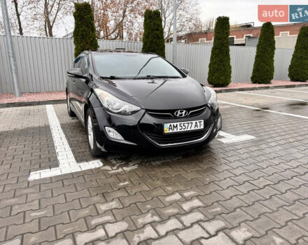 Черный Хендай Элантра, объемом двигателя 1.8 л и пробегом 130 тыс. км за 7300 $, фото 3 на Automoto.ua