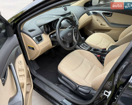 Черный Хендай Элантра, объемом двигателя 1.8 л и пробегом 200 тыс. км за 7500 $, фото 4 на Automoto.ua