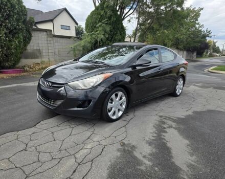 Черный Хендай Элантра, объемом двигателя 1.8 л и пробегом 88 тыс. км за 6900 $, фото 1 на Automoto.ua