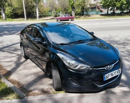 Черный Хендай Элантра, объемом двигателя 1.6 л и пробегом 2 тыс. км за 9500 $, фото 2 на Automoto.ua
