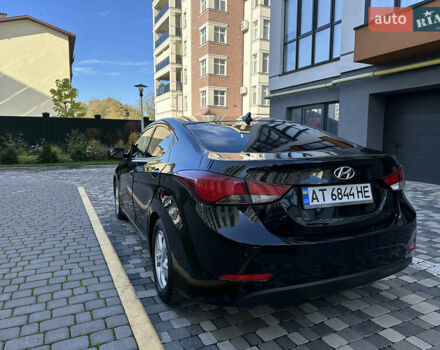 Черный Хендай Элантра, объемом двигателя 1.8 л и пробегом 133 тыс. км за 8900 $, фото 9 на Automoto.ua