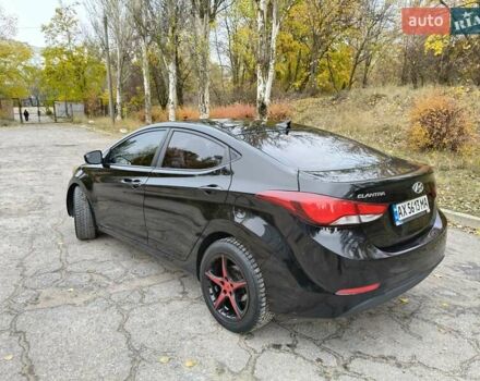 Хендай Элантра 2014 в Запорожье на Automoto.ua Черный Хендай Элантра, объемом двигателя 1.8 л и пробегом 210 тыс. км за 8800 $, фото 10 на Automoto.ua