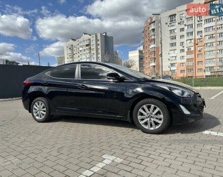 Черный Хендай Элантра, объемом двигателя 1.8 л и пробегом 178 тыс. км за 10500 $, фото 4 на Automoto.ua