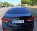 Черный Хендай Элантра, объемом двигателя 2 л и пробегом 93 тыс. км за 10600 $, фото 1 на Automoto.ua