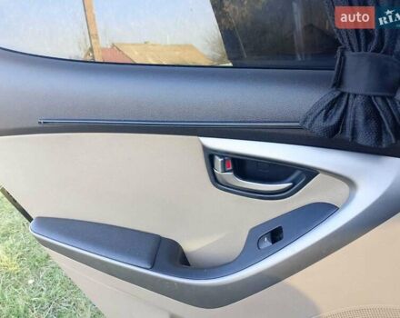 Черный Хендай Элантра, объемом двигателя 1.8 л и пробегом 209 тыс. км за 8300 $, фото 13 на Automoto.ua