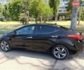Черный Хендай Элантра, объемом двигателя 2 л и пробегом 93 тыс. км за 10600 $, фото 1 на Automoto.ua