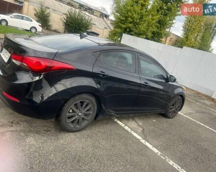 Черный Хендай Элантра, объемом двигателя 1.8 л и пробегом 189 тыс. км за 8800 $, фото 6 на Automoto.ua