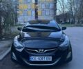 Черный Хендай Элантра, объемом двигателя 1.8 л и пробегом 296 тыс. км за 7500 $, фото 1 на Automoto.ua
