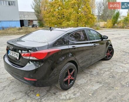 Хендай Элантра 2014 в Запорожье на Automoto.ua Черный Хендай Элантра, объемом двигателя 1.8 л и пробегом 210 тыс. км за 8800 $, фото 11 на Automoto.ua