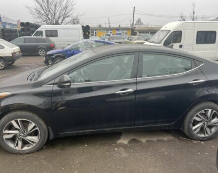 Черный Хендай Элантра, объемом двигателя 1.8 л и пробегом 170 тыс. км за 3500 $, фото 1 на Automoto.ua