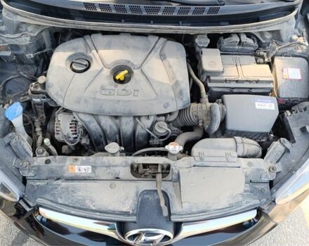 Черный Хендай Элантра, объемом двигателя 2 л и пробегом 93 тыс. км за 10600 $, фото 8 на Automoto.ua