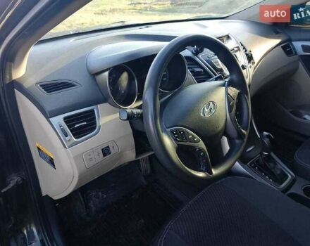 Черный Хендай Элантра, объемом двигателя 1.8 л и пробегом 209 тыс. км за 8300 $, фото 4 на Automoto.ua