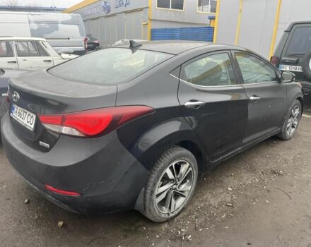 Черный Хендай Элантра, объемом двигателя 1.8 л и пробегом 170 тыс. км за 3500 $, фото 6 на Automoto.ua