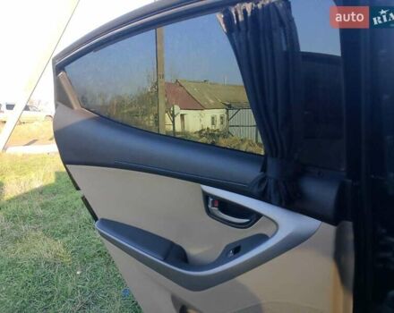 Черный Хендай Элантра, объемом двигателя 1.8 л и пробегом 209 тыс. км за 8300 $, фото 12 на Automoto.ua