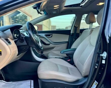 Черный Хендай Элантра, объемом двигателя 2 л и пробегом 70 тыс. км за 4200 $, фото 9 на Automoto.ua