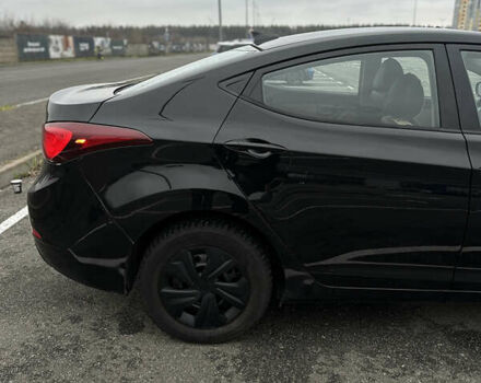 Черный Хендай Элантра, объемом двигателя 1.8 л и пробегом 200 тыс. км за 9500 $, фото 11 на Automoto.ua