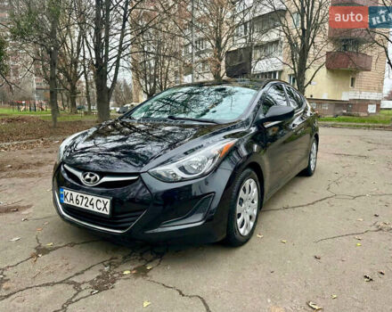 Черный Хендай Элантра, объемом двигателя 1.8 л и пробегом 160 тыс. км за 7555 $, фото 6 на Automoto.ua