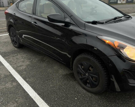 Черный Хендай Элантра, объемом двигателя 1.8 л и пробегом 200 тыс. км за 9500 $, фото 9 на Automoto.ua
