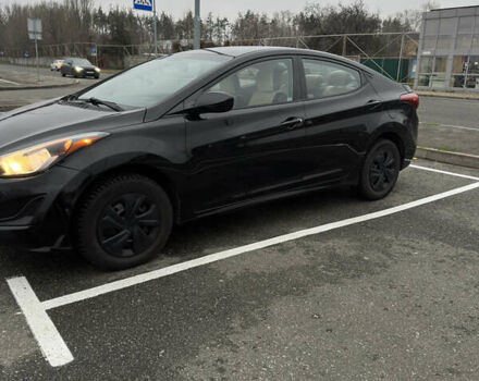 Черный Хендай Элантра, объемом двигателя 1.8 л и пробегом 200 тыс. км за 9500 $, фото 5 на Automoto.ua