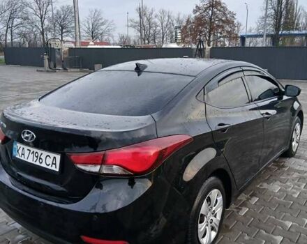 Черный Хендай Элантра, объемом двигателя 1.8 л и пробегом 268 тыс. км за 8500 $, фото 4 на Automoto.ua