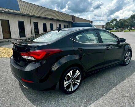 Чорний Хендай Елантра, об'ємом двигуна 2 л та пробігом 72 тис. км за 7000 $, фото 2 на Automoto.ua