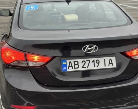 Черный Хендай Элантра, объемом двигателя 1.8 л и пробегом 200 тыс. км за 9500 $, фото 7 на Automoto.ua