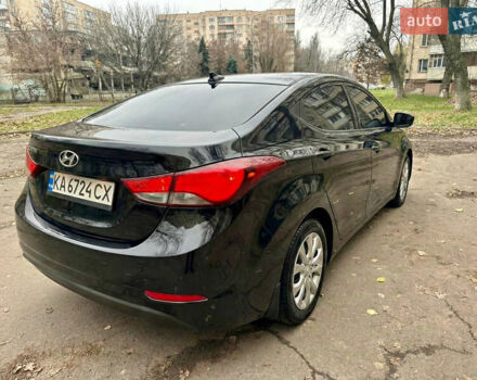 Черный Хендай Элантра, объемом двигателя 1.8 л и пробегом 160 тыс. км за 7555 $, фото 3 на Automoto.ua