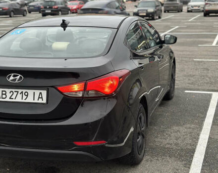 Черный Хендай Элантра, объемом двигателя 1.8 л и пробегом 200 тыс. км за 9500 $, фото 17 на Automoto.ua