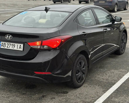 Черный Хендай Элантра, объемом двигателя 1.8 л и пробегом 200 тыс. км за 9500 $, фото 16 на Automoto.ua