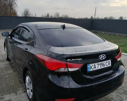 Черный Хендай Элантра, объемом двигателя 1.8 л и пробегом 268 тыс. км за 8500 $, фото 3 на Automoto.ua