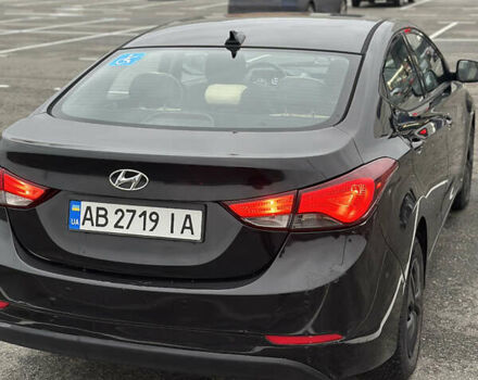 Черный Хендай Элантра, объемом двигателя 1.8 л и пробегом 200 тыс. км за 9500 $, фото 18 на Automoto.ua