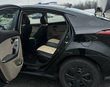 Черный Хендай Элантра, объемом двигателя 1.8 л и пробегом 200 тыс. км за 9500 $, фото 55 на Automoto.ua