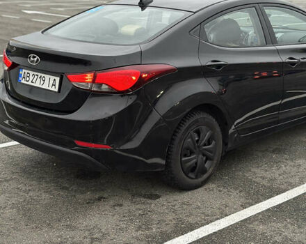 Черный Хендай Элантра, объемом двигателя 1.8 л и пробегом 200 тыс. км за 9500 $, фото 14 на Automoto.ua