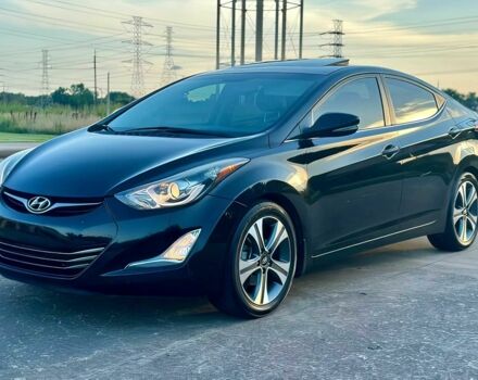 Чорний Хендай Елантра, об'ємом двигуна 2 л та пробігом 79 тис. км за 7200 $, фото 2 на Automoto.ua