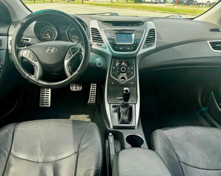 Чорний Хендай Елантра, об'ємом двигуна 2 л та пробігом 72 тис. км за 7000 $, фото 5 на Automoto.ua