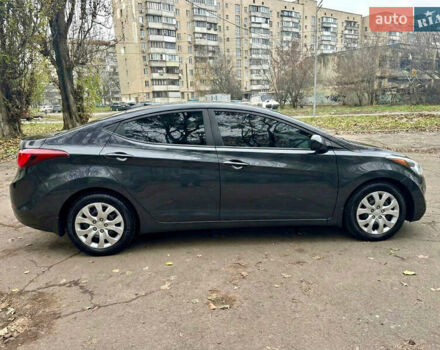 Черный Хендай Элантра, объемом двигателя 1.8 л и пробегом 160 тыс. км за 7555 $, фото 4 на Automoto.ua