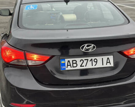 Черный Хендай Элантра, объемом двигателя 1.8 л и пробегом 200 тыс. км за 9500 $, фото 19 на Automoto.ua