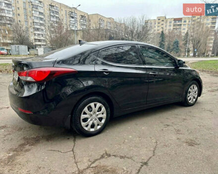 Черный Хендай Элантра, объемом двигателя 1.8 л и пробегом 160 тыс. км за 7555 $, фото 8 на Automoto.ua