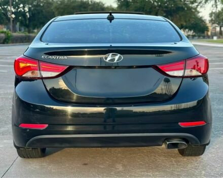 Черный Хендай Элантра, объемом двигателя 2 л и пробегом 70 тыс. км за 4200 $, фото 5 на Automoto.ua