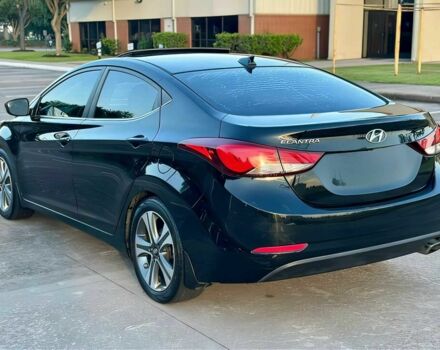 Чорний Хендай Елантра, об'ємом двигуна 2 л та пробігом 79 тис. км за 7200 $, фото 6 на Automoto.ua